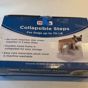 Pet Gear Collapsible Dog Steps - Tan